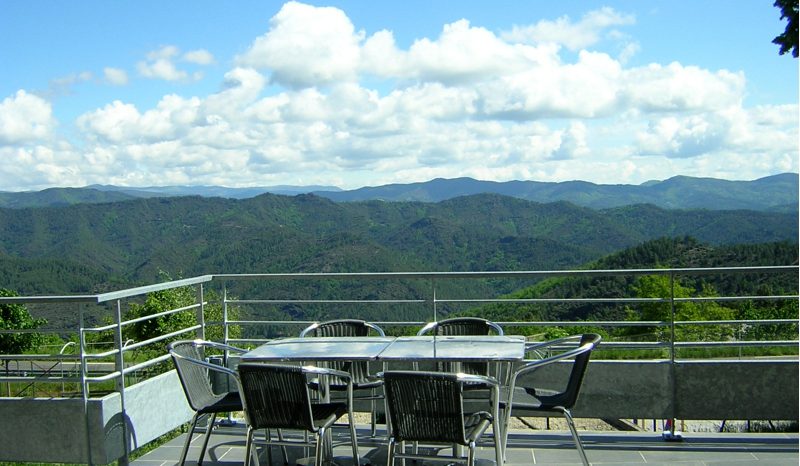 The panoramic terrace of La Patache